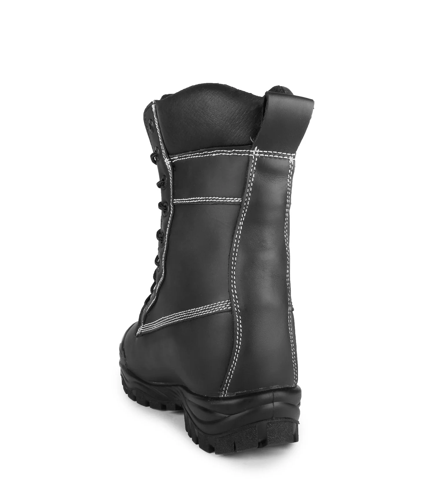 Kimberlite, Black | 9" Leather Work Boots | Internal Metguard - Image 4